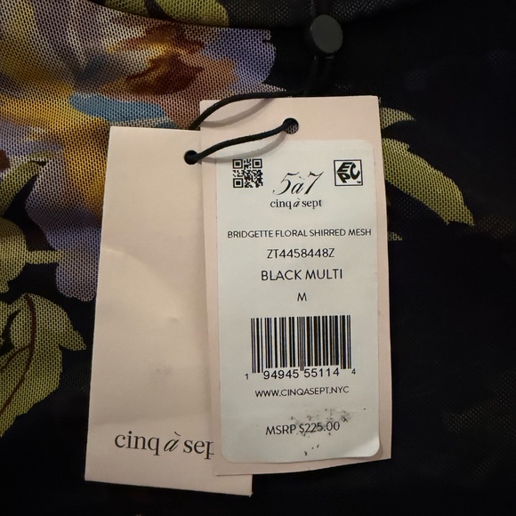 Cinq a Sept Bridgette Mesh Turtleneck MSRP 225$ - Picture 3 of 3